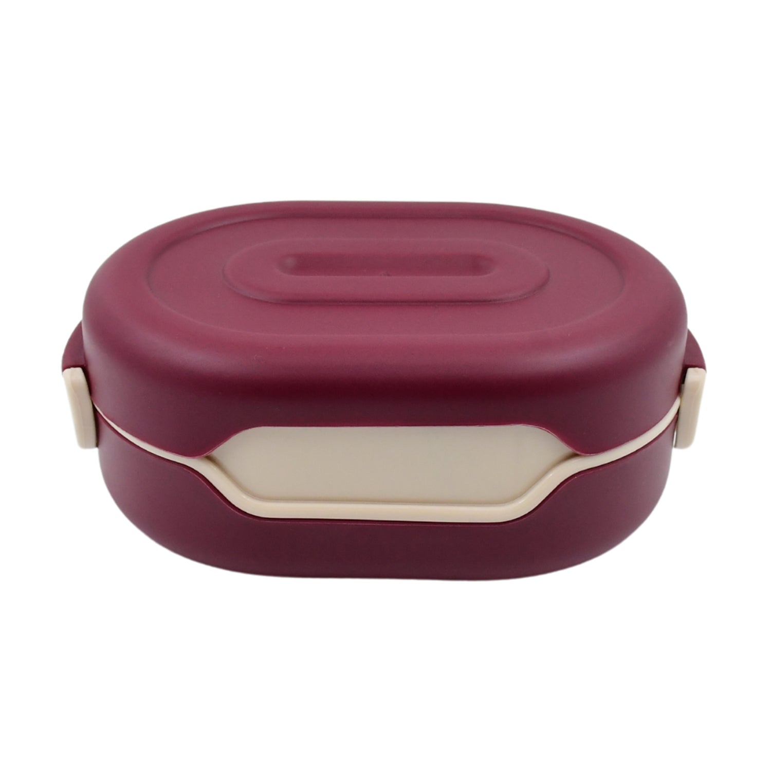Airtight Food Grade Tiffin Box with 2 in 1 Spoon And 2 Compartment Airtight Food Grade Tiffin Box with 2 in 1 Spoon And 2 Compartment